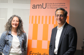 Pauline Amiel et Martin Adjari