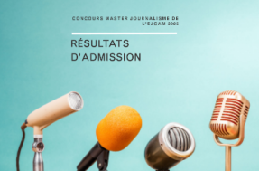 Resultats admission concours journalisme ejcam