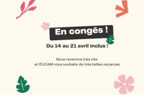 Fermeture pour les congés de Pâques 2025