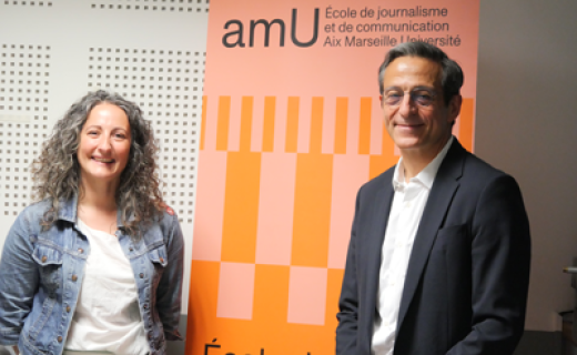 Pauline Amiel et Martin Adjari