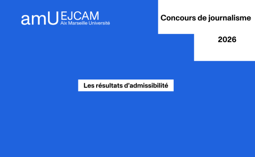 Résultats admissibilité concours journalisme 2026