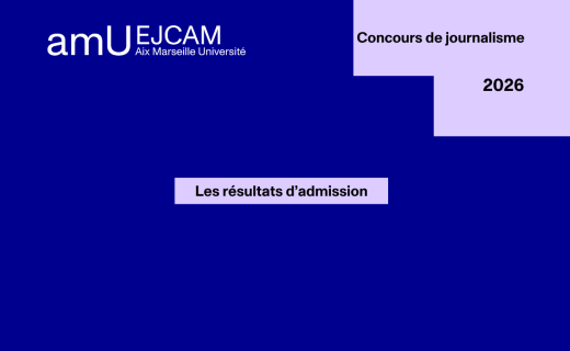 Résultats d'admission concours de journalisme 2026